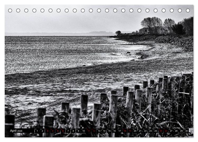 Produktbild: Ein Blick auf Ostseebad Damp (Tischkalender 2026 DIN A5 quer), CALVENDO Monatskalender