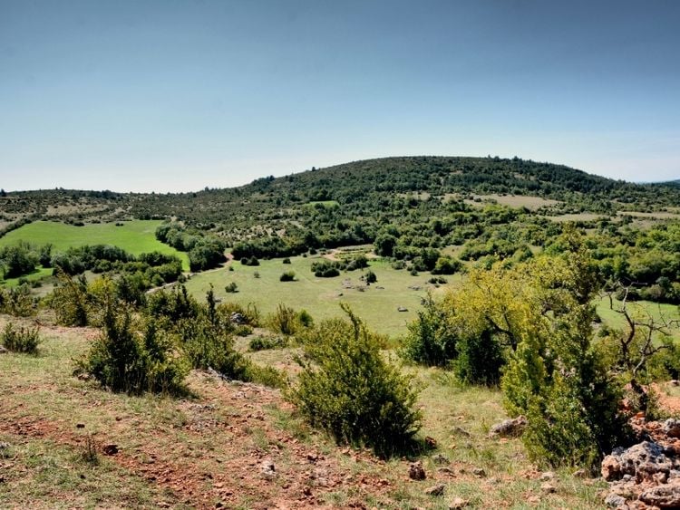 Produktbild: CALVENDO Puzzle Causse du Larzac | 1000 Teile Lege-Gr&ouml;&szlig;e 64x48cm Foto-Puzzle f&uuml;r gl&uuml;ckliche Stunden