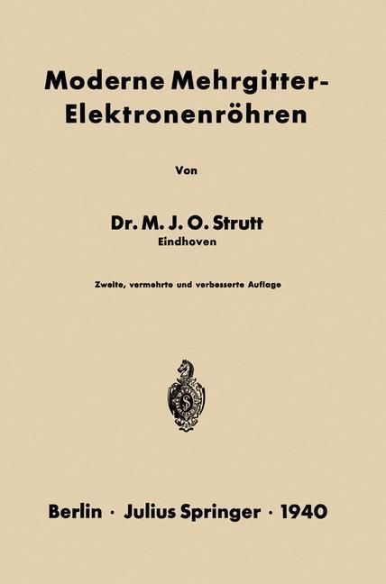 Produktbild: Moderne Mehrgitter-Elektronenr&ouml;hren