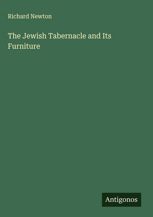 Produktbild: The Jewish Tabernacle and Its Furniture