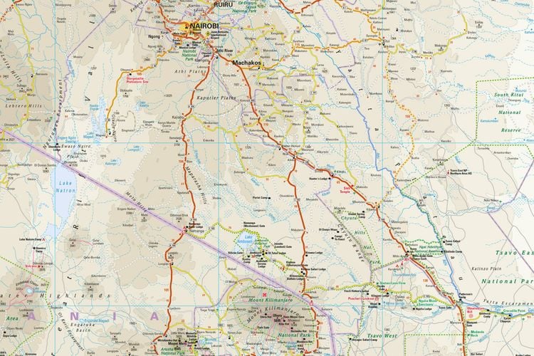 Produktbild: Reise Know-How Landkarte Kenia / Kenya (1:950.000)