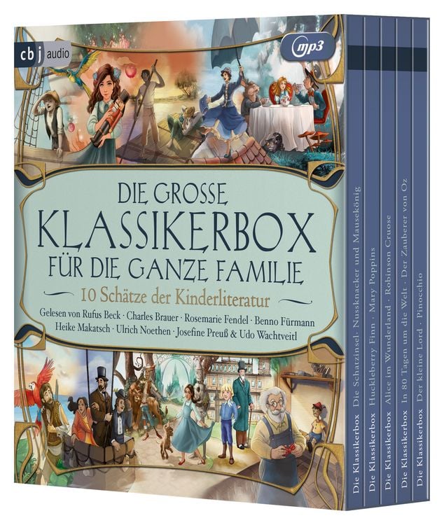 Produktbild: Die gro&szlig;e Klassikerbox f&uuml;r die ganze Familie