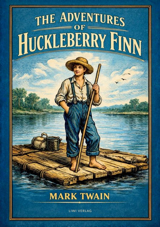 Produktbild: Mark Twain: The Adventures of Huckleberry Finn (English Edition)
