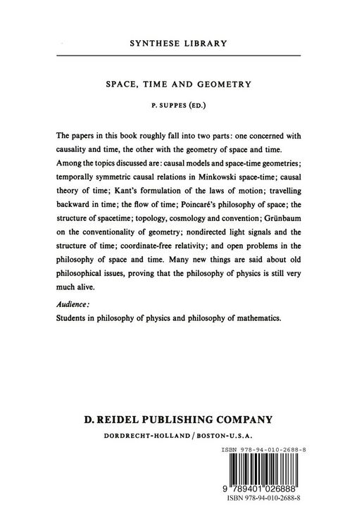 Produktbild: Space, Time and Geometry