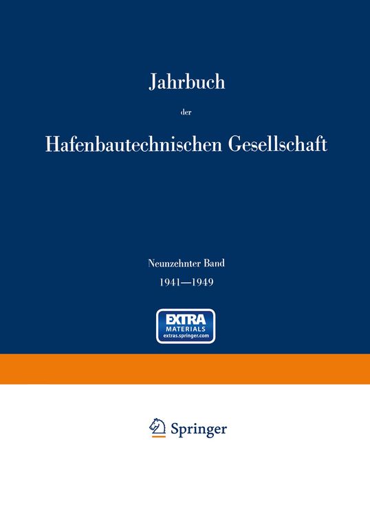 Produktbild: Jahrbuch der Hafenbautechnischen Gesellschaft