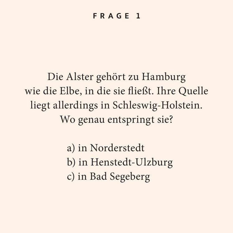 Produktbild: Hamburg-Quiz