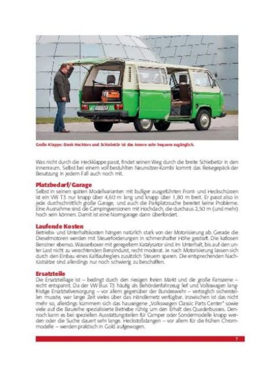 Praxisratgeber Klassikerkauf VW Bus T3