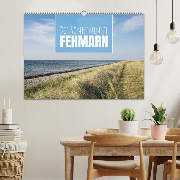 Produktbild: Die Sonneninsel Fehmarn (Wandkalender 2026 DIN A2 quer), CALVENDO Monatskalender