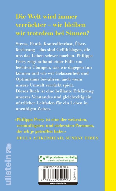 Wie man in verrückten Zeiten nicht den Verstand verliert