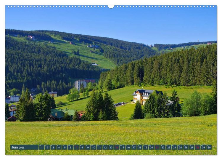 Produktbild: Riesengebirge - Im Land von R&uuml;bezahl (Wandkalender 2026 DIN A2 quer), CALVENDO Monatskalender