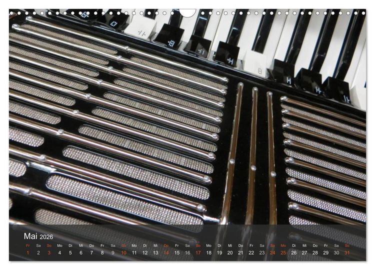 Produktbild: Instrumenten Perspektiven (Wandkalender 2026 DIN A3 quer), CALVENDO Monatskalender