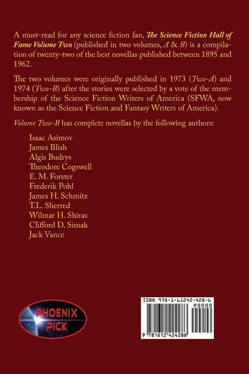 Produktbild: The Science Fiction Hall of Fame Volume Two-B