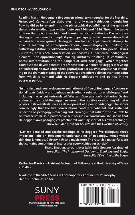 Produktbild: Heidegger's Conversations