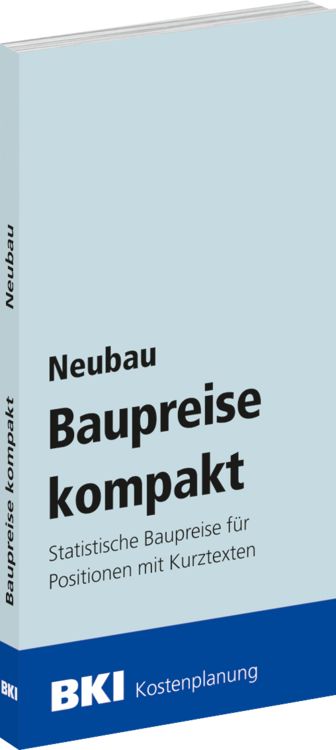 Produktbild: BKI Baupreise kompakt Neubau 2027