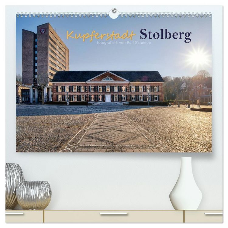Produktbild: Kupferstadt Stolberg (hochwertiger Premium Wandkalender 2026 DIN A2 quer), Kunstdruck in Hochglanz