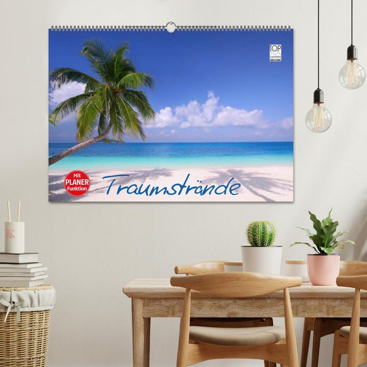 Produktbild: Traumstr&auml;nde (Wandkalender 2026 DIN A2 quer), CALVENDO Monatskalender
