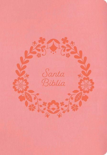 Produktbild: Rvr 1960 Biblia Para Regalos Y Premios, Rosa S&iacute;mil Piel