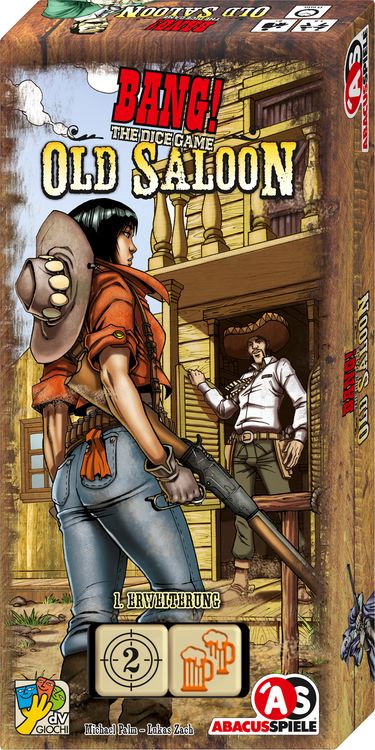 Produktbild: BANG! The Dice Game &ndash; Old Saloon (1. Erweiterung)