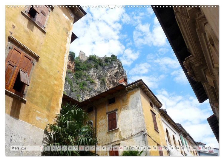 Produktbild: GARDASEE Von Arco ganz im Norden s&uuml;dw&auml;rts (hochwertiger Premium Wandkalender 2026 DIN A2 quer), Kunstdruck in Hochglanz