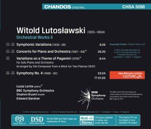 Produktbild: Lortie, L: Orchesterwerke Vol.2