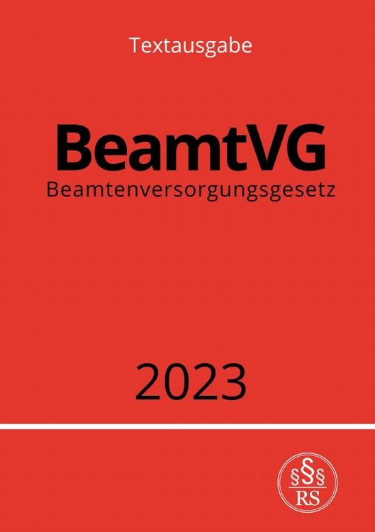 Produktbild: Beamtenversorgungsgesetz - BeamtVG 2023