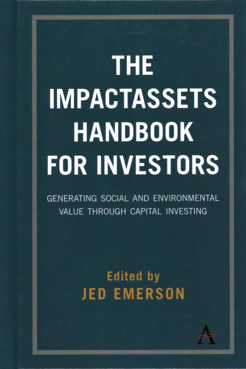 Produktbild: The ImpactAssets Handbook for Investors