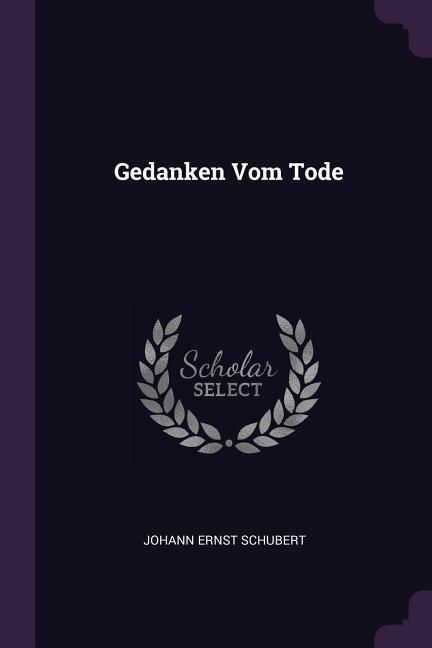 Produktbild: Gedanken Vom Tode
