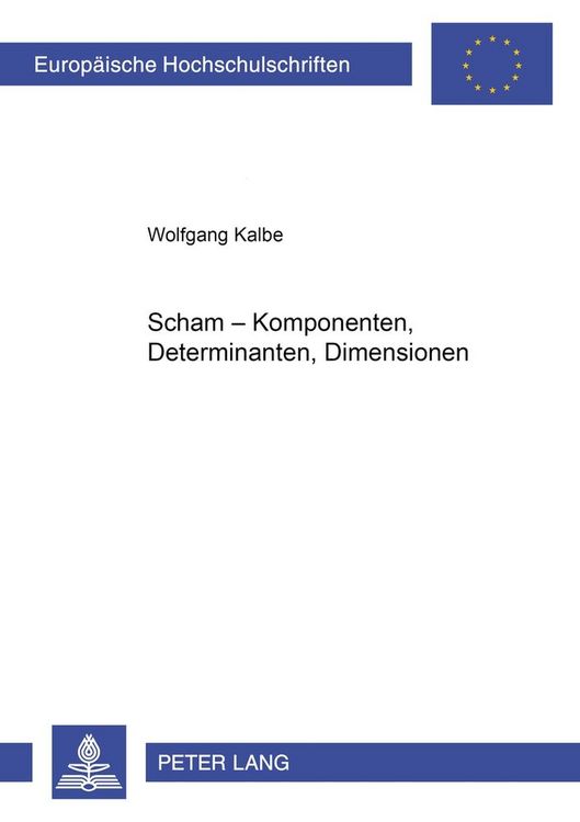 Produktbild: Scham &ndash; Komponenten, Determinanten, Dimensionen