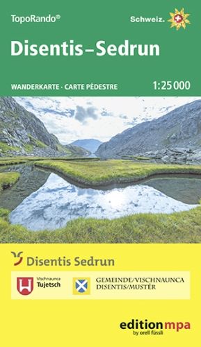 Produktbild: Disentis - Sedrun. Carte p&eacute;destre / Wanderkarte