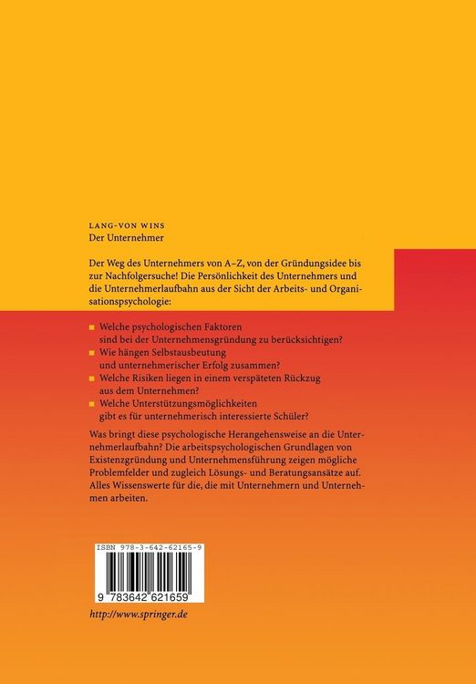 Produktbild: Der Unternehmer