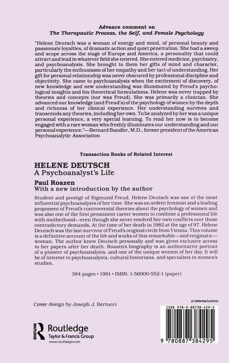 Produktbild: The Therapeutic Process, the Self, and Female Psychology