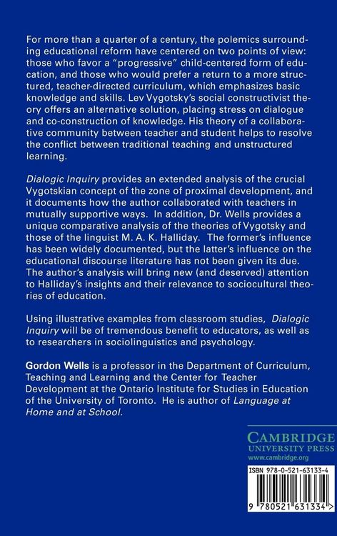 Produktbild: Dialogic Inquiry