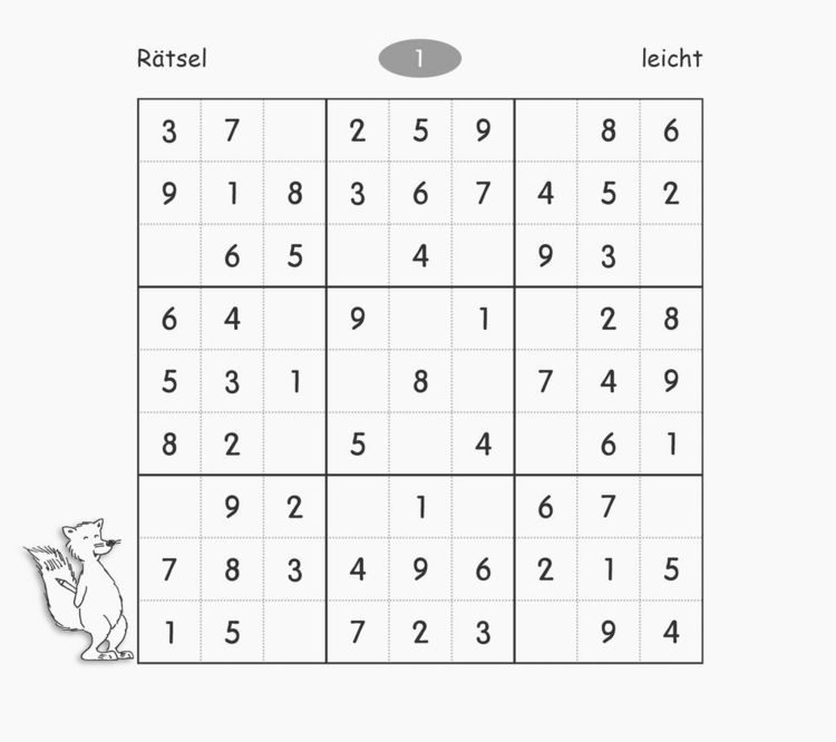 Produktbild: 365 Sudokus f&uuml;r Kinder