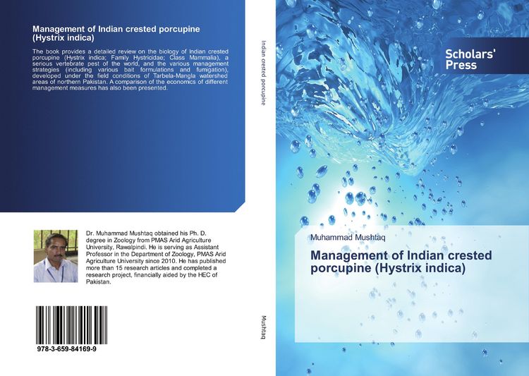 Produktbild: Management of Indian crested porcupine (Hystrix indica)