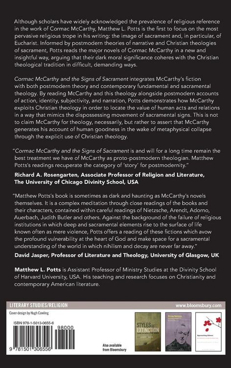 Produktbild: Cormac McCarthy and the Signs of Sacrament