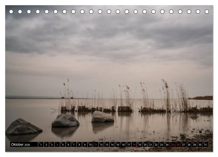Produktbild: Der idyllische Neusiedlersee (Tischkalender 2026 DIN A5 quer), CALVENDO Monatskalender