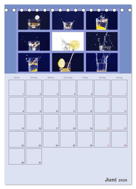 Produktbild: Food (Tischkalender 2026 DIN A5 hoch), CALVENDO Monatskalender