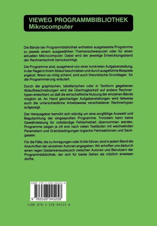 Produktbild: Simulationen in BASIC mit dem IBM PC, XT, AT