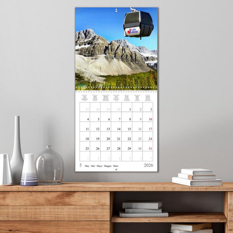 Produktbild: Canada, National Parks Road Trip (Wall Calendar 2026 12 &times; 12 Inch) CALVENDO 12 Month Wall Calendar