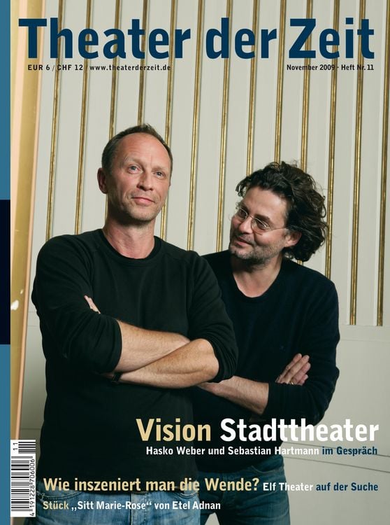 Produktbild: Theater der Zeit - 01. November 2009