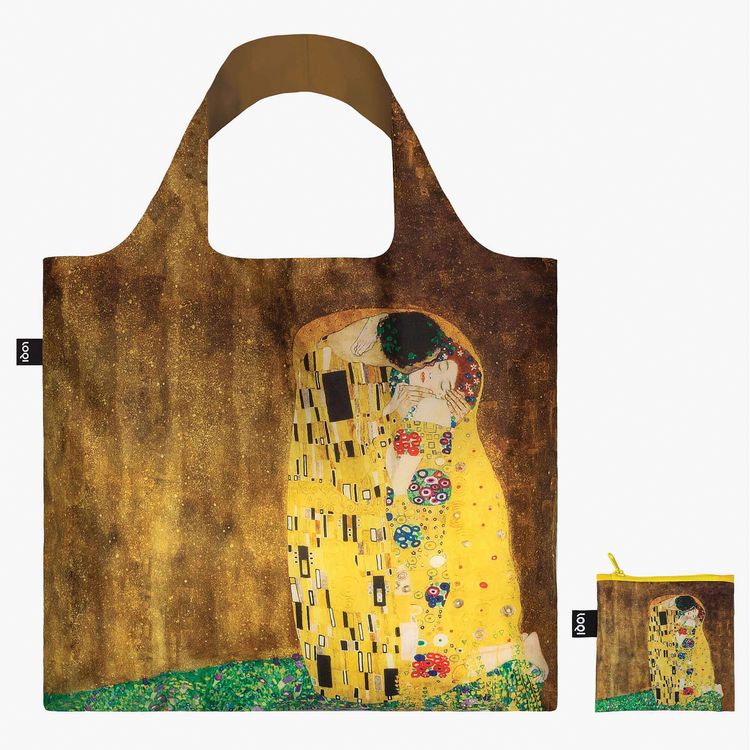 Produktbild: GUSTAV KLIMT Der Kuss Recycelte Tasche
