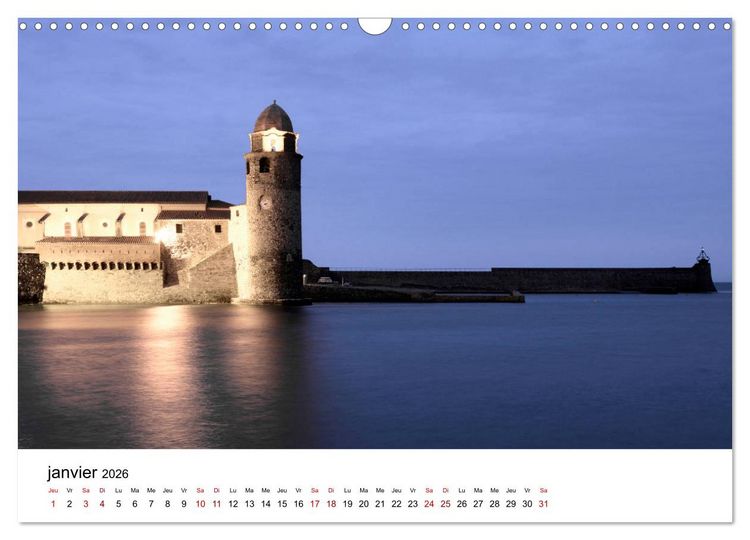 Produktbild: La mer d'Occitanie (Calendrier mural 2026 DIN A3 vertical), CALVENDO calendrier mensuel