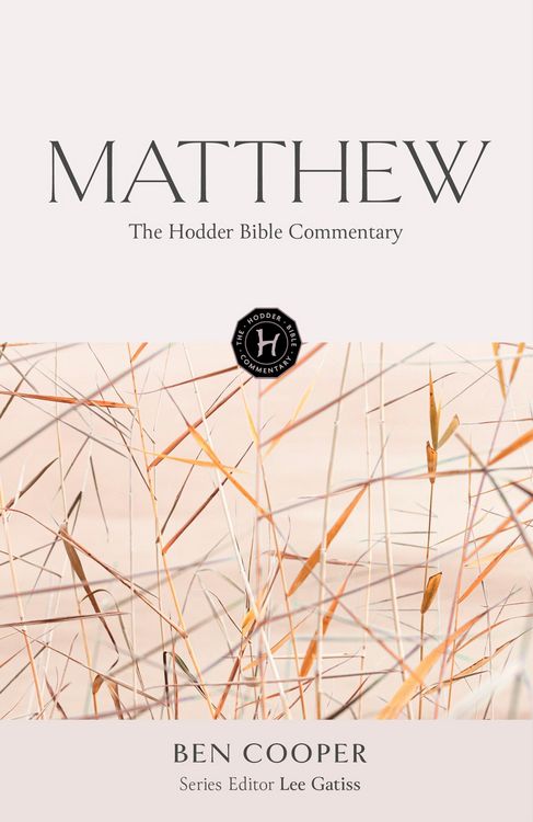 Produktbild: The Hodder Bible Commentary: Matthew