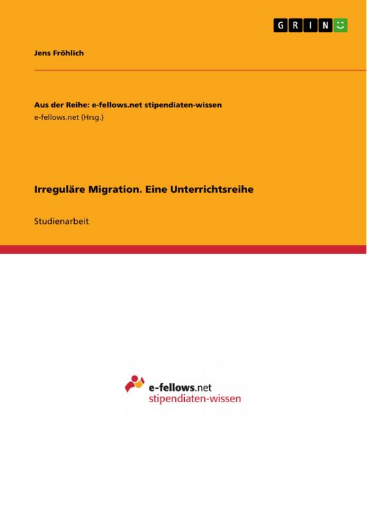 Produktbild: Irregul&auml;re Migration. Eine Unterrichtsreihe