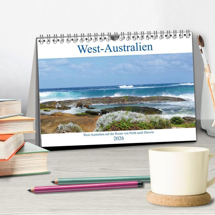 Produktbild: West-Australien (Tischkalender 2026 DIN A5 quer), CALVENDO Monatskalender