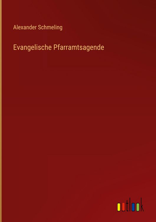 Produktbild: Evangelische Pfarramtsagende