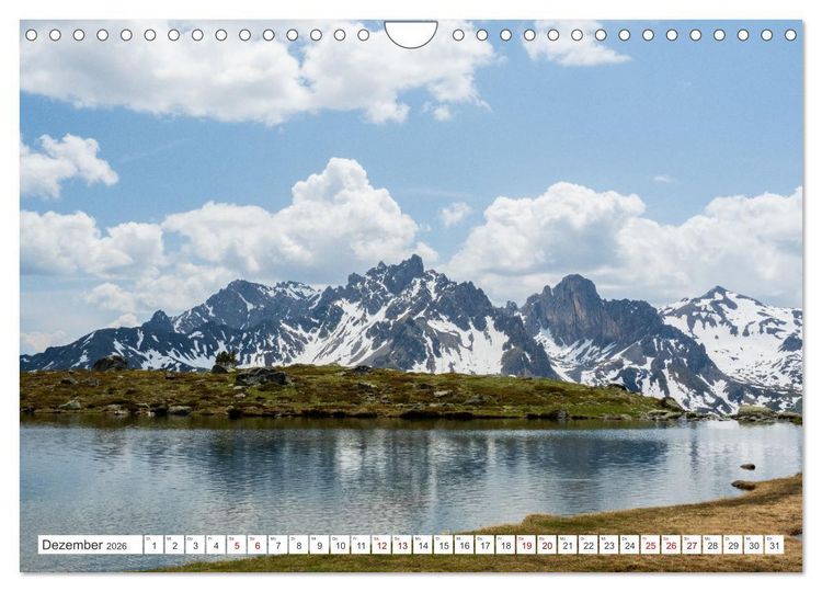 Produktbild: Das Clar&eacute;e-Tal - die wondersch&ouml;ne Begegnung mit der Natur (Wandkalender 2026 DIN A4 quer), CALVENDO Monatskalender