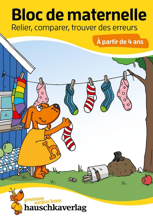 Produktbild: Bloc de maternelle - Relier, comparer, trouver des erreurs &Agrave; partir de 4 ans