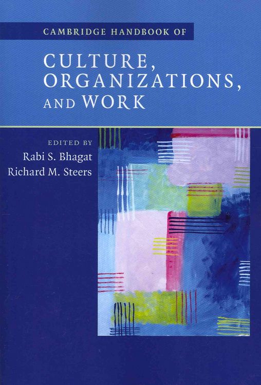 Produktbild: Cambridge Handbook of Culture, Organizations, and Work