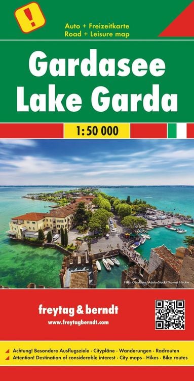 Produktbild: freytag & berndt Stra&szlig;enkarte Gardasee 1:50.000